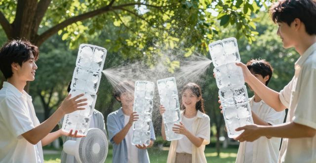 大冰块降温方法_南京浦口区夏季防暑降温大冰块_大冰块户外活动使用时长